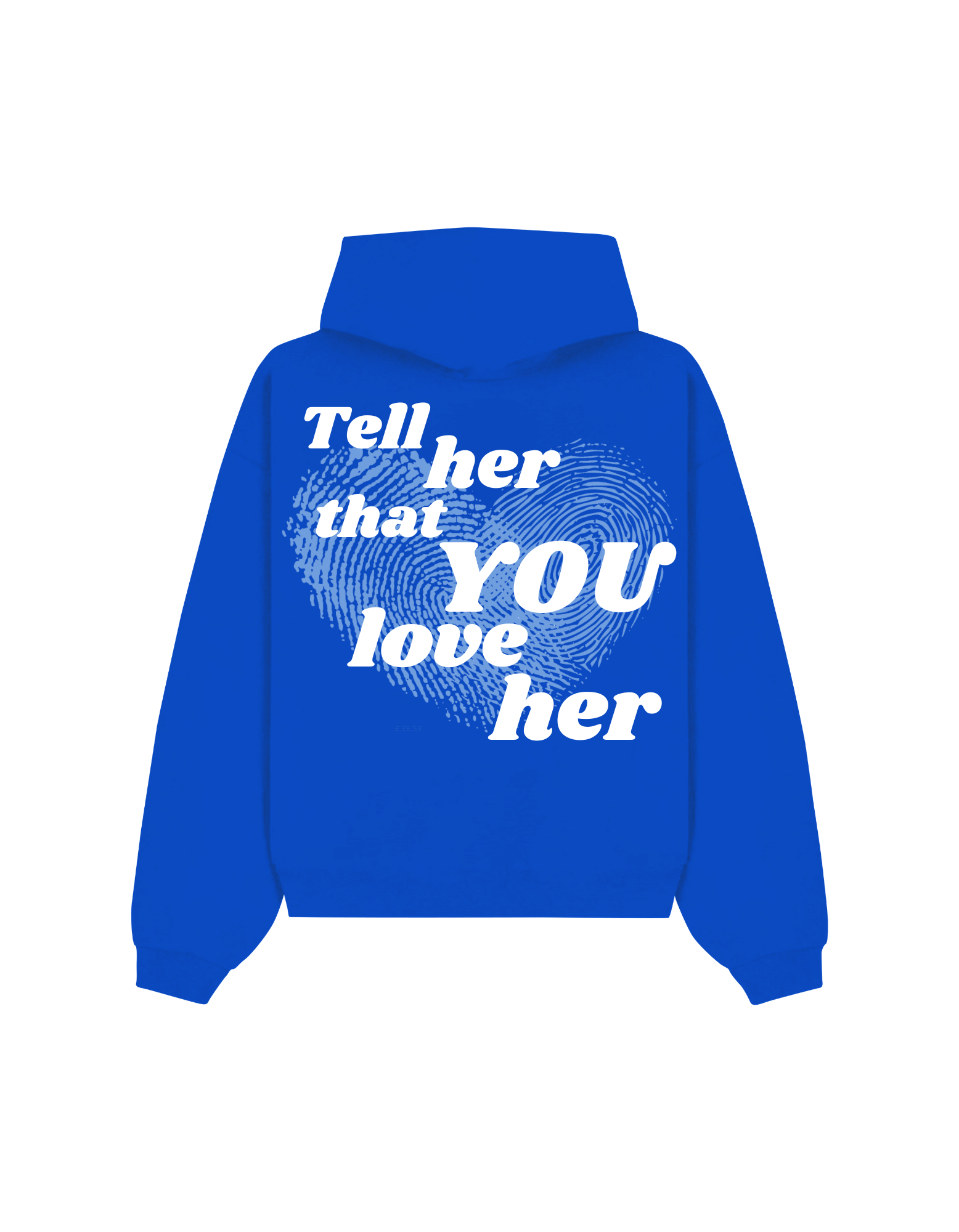 TELL HER OVERSIZED HOODIE