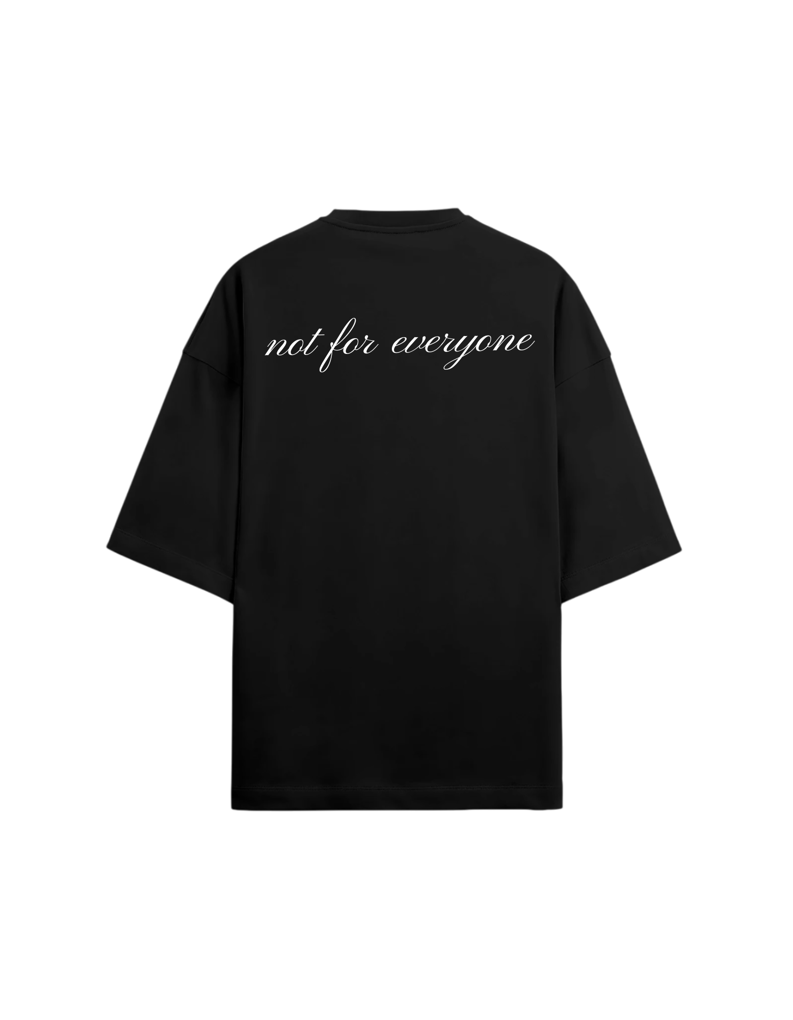 SIGNATURE BASIC - BLACK OVERSIZED T-SHIRT