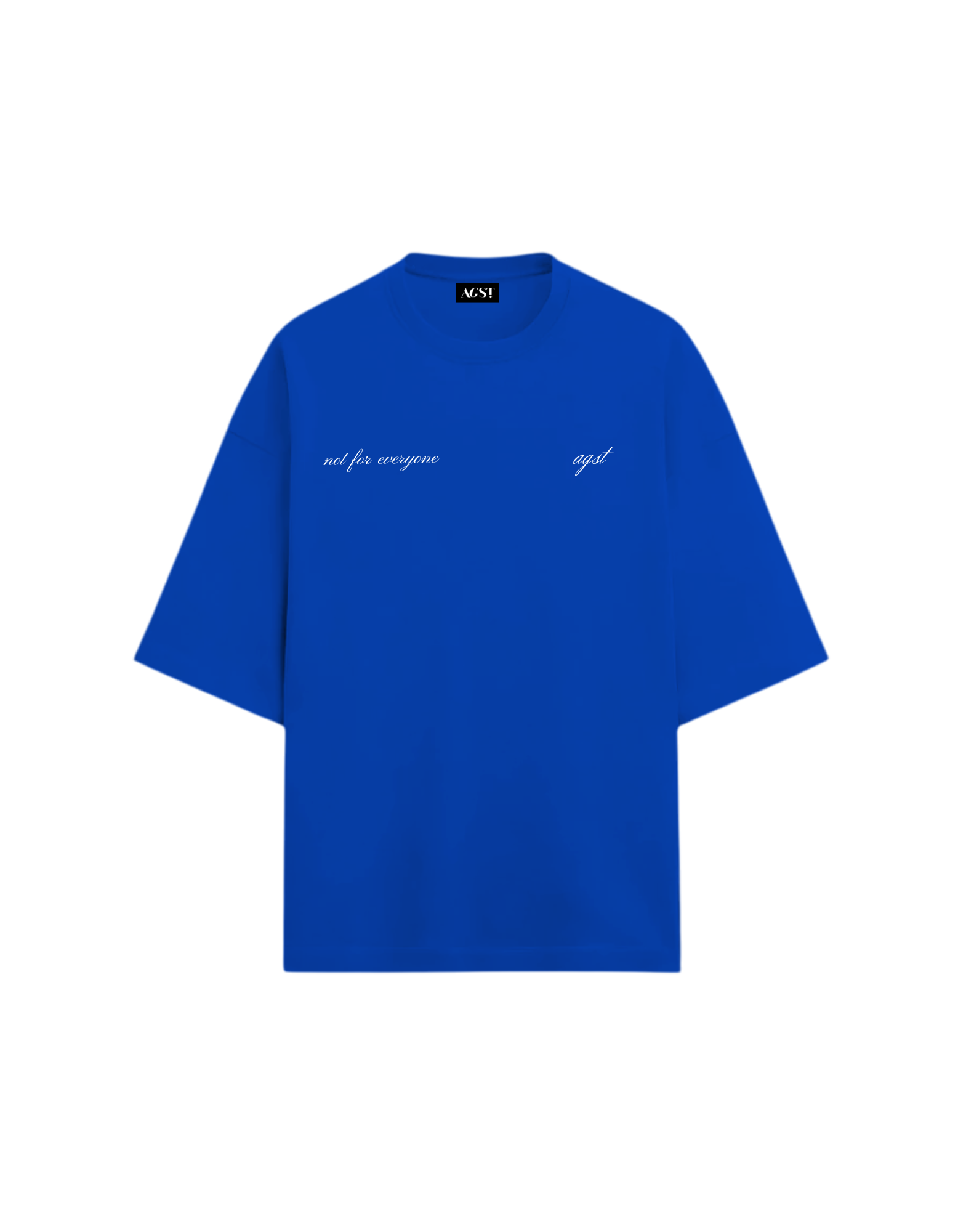 SIGNATURE BASICS - BLUE OVERSIZED T-SHIRT