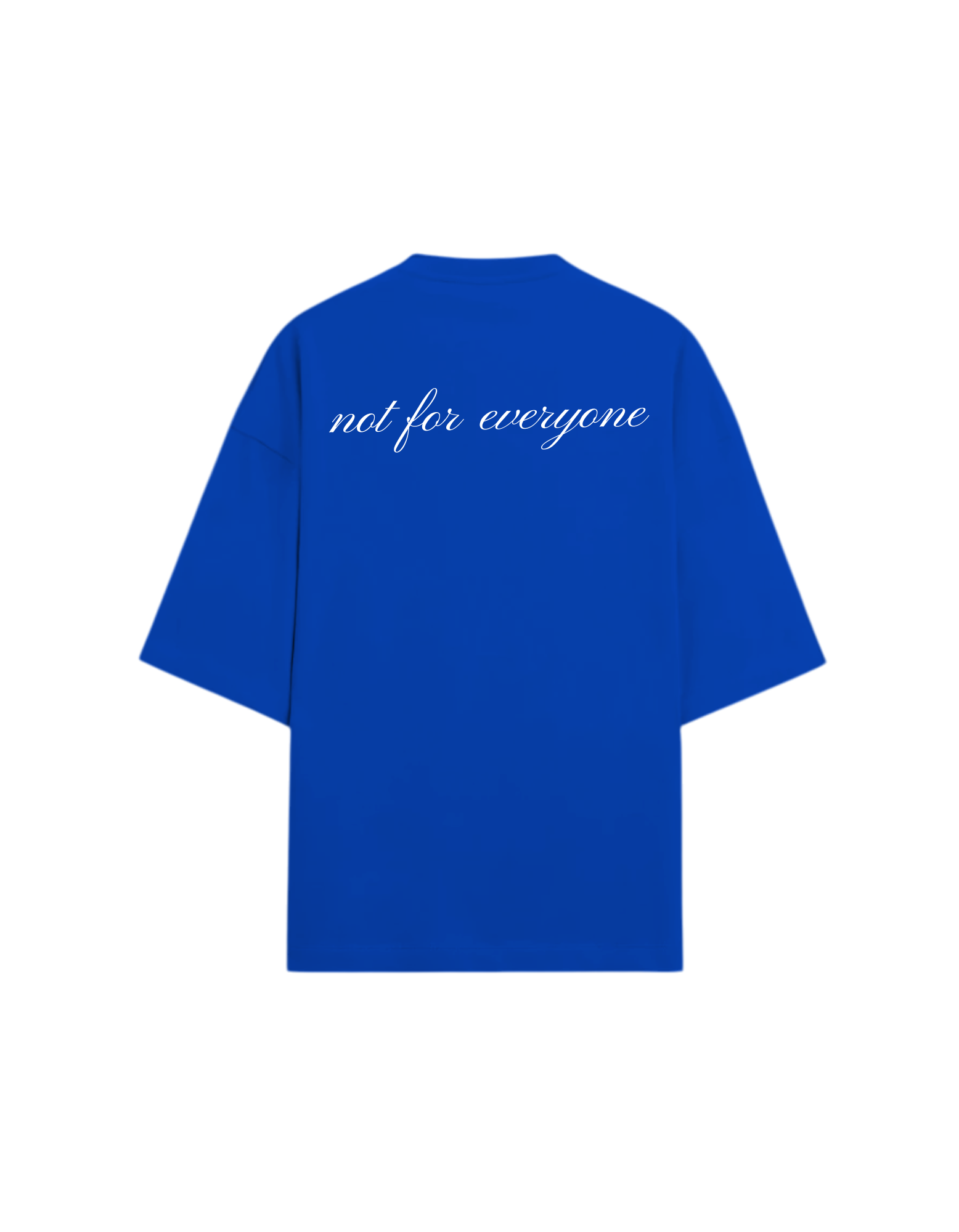 SIGNATURE BASICS - BLUE OVERSIZED T-SHIRT