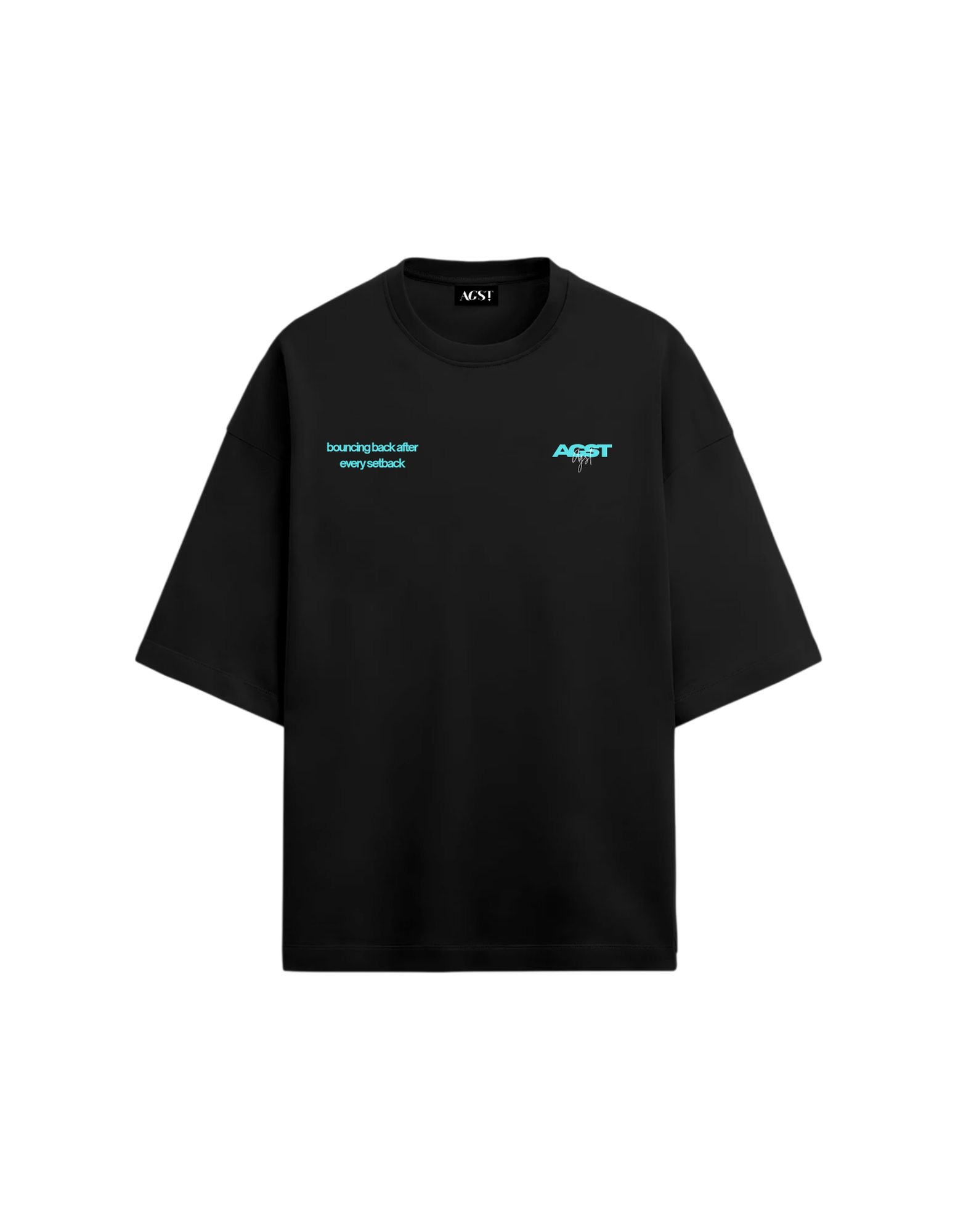 CHARACTER OF RESILLENCE OVERSIZED T-SHIRT
