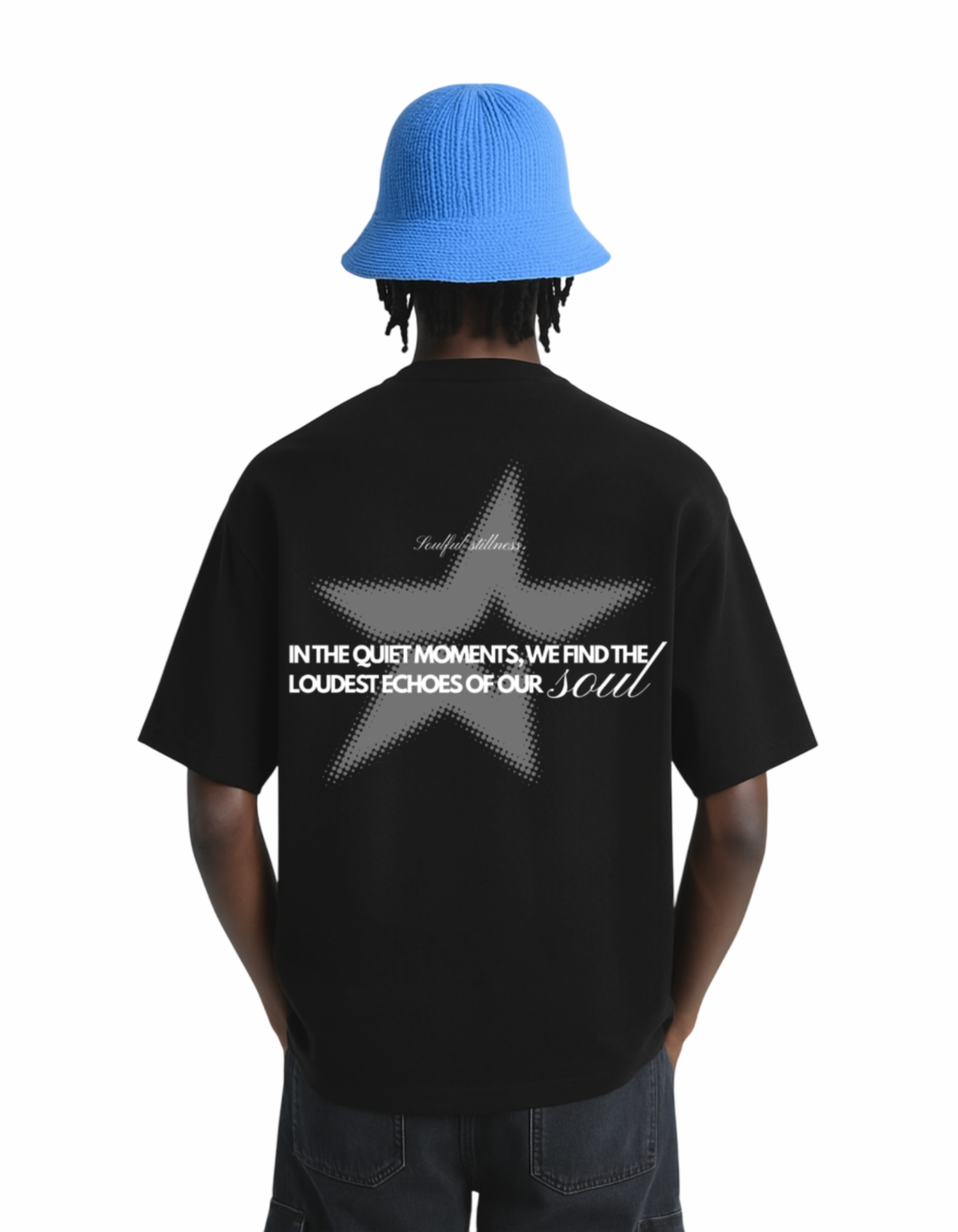 SOULFUL STILLNESS OVERSIZED T-SHIRT