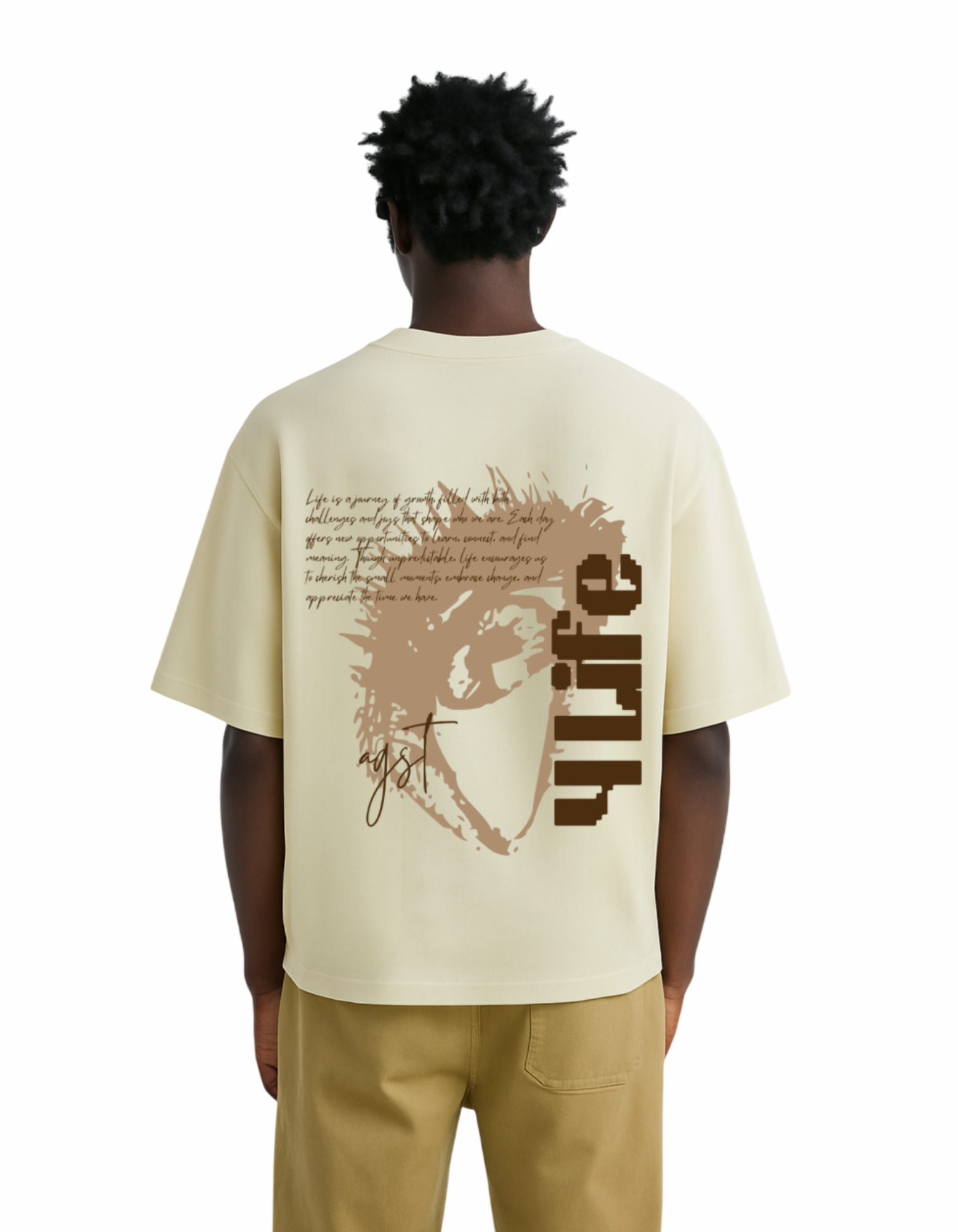 4LIFE OVERSIZED T-SHIRT