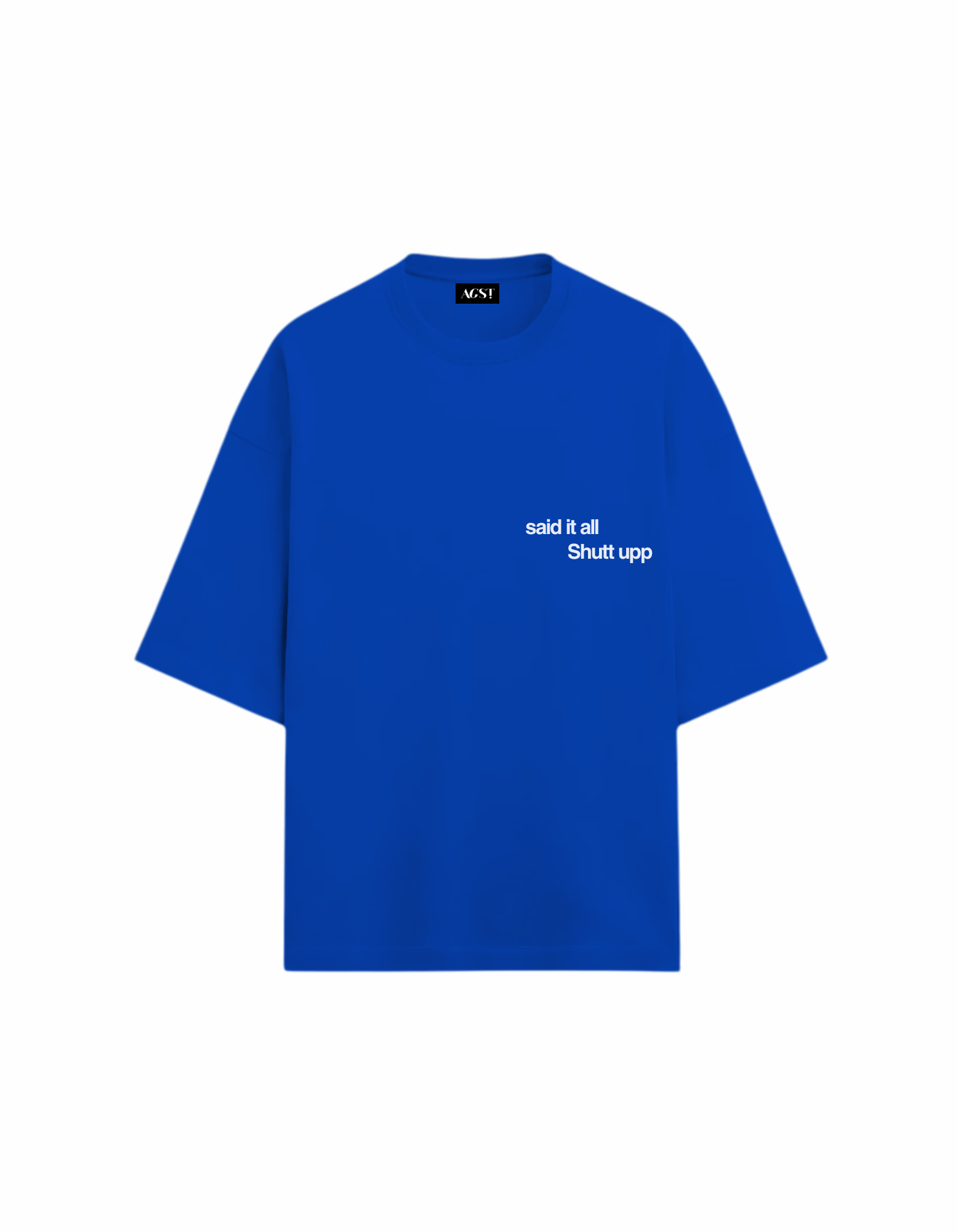 SAID IT ALL OVERSIZED T-SHIRT