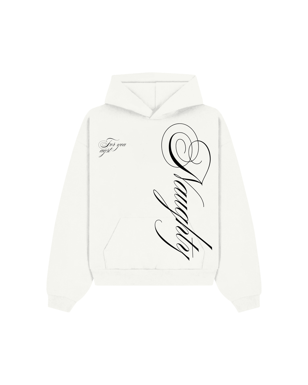 BE NAUGHTY OVERSIZED HOODIE
