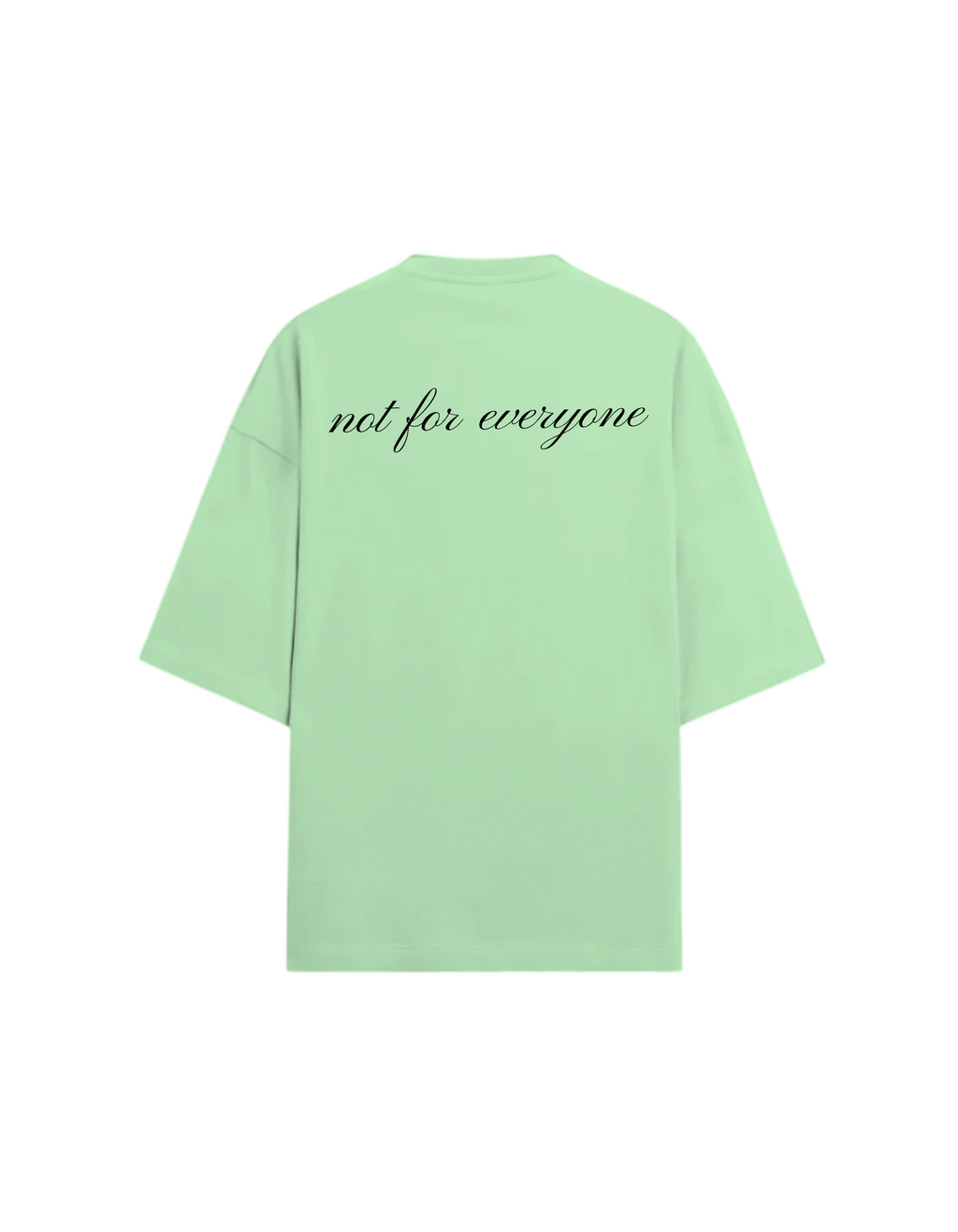 SIGNATURE BASICS - SAGE GREEN OVERSIZED T-SHIRT