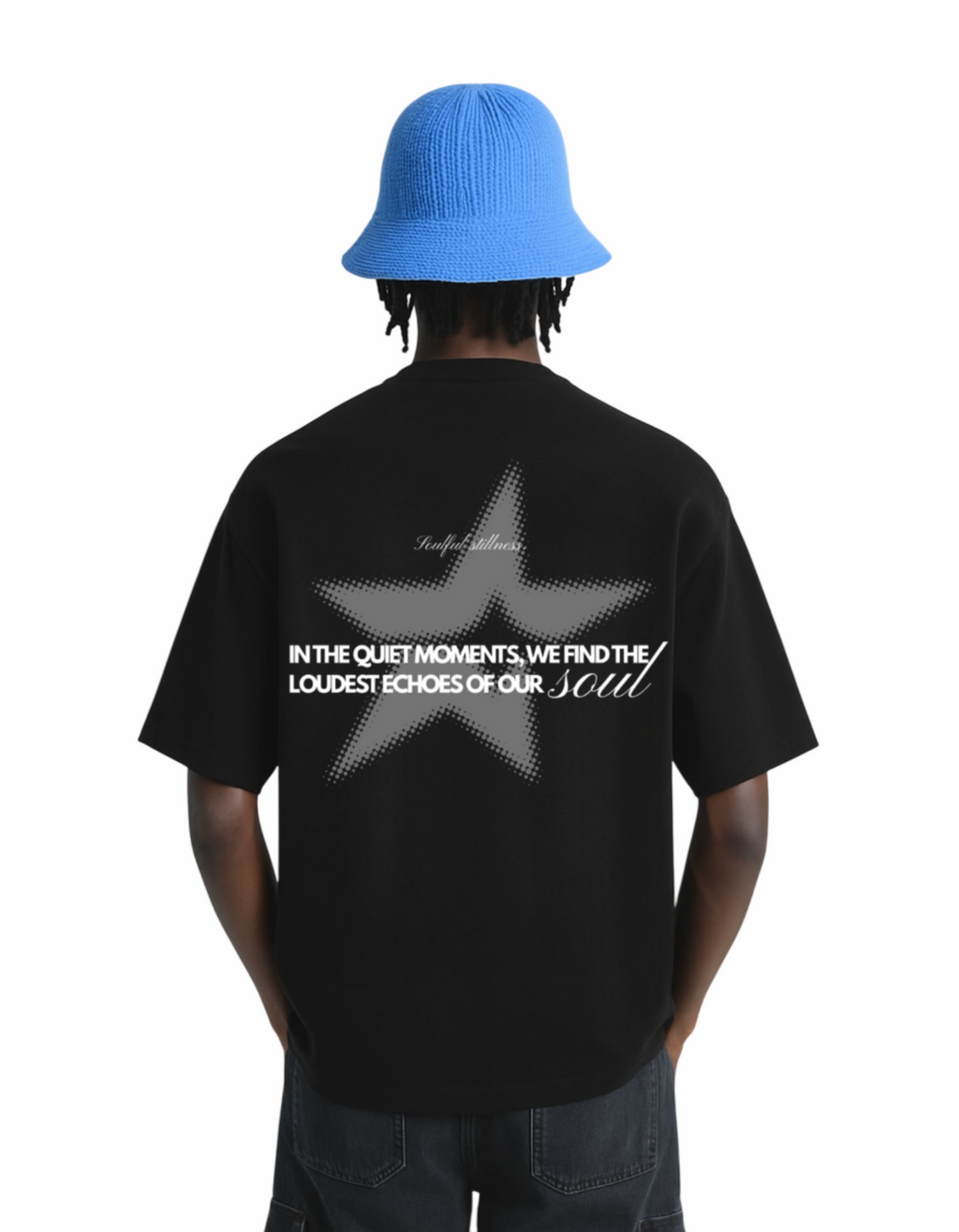 SOULFUL STILLNESS OVERSIZED T-SHIRT