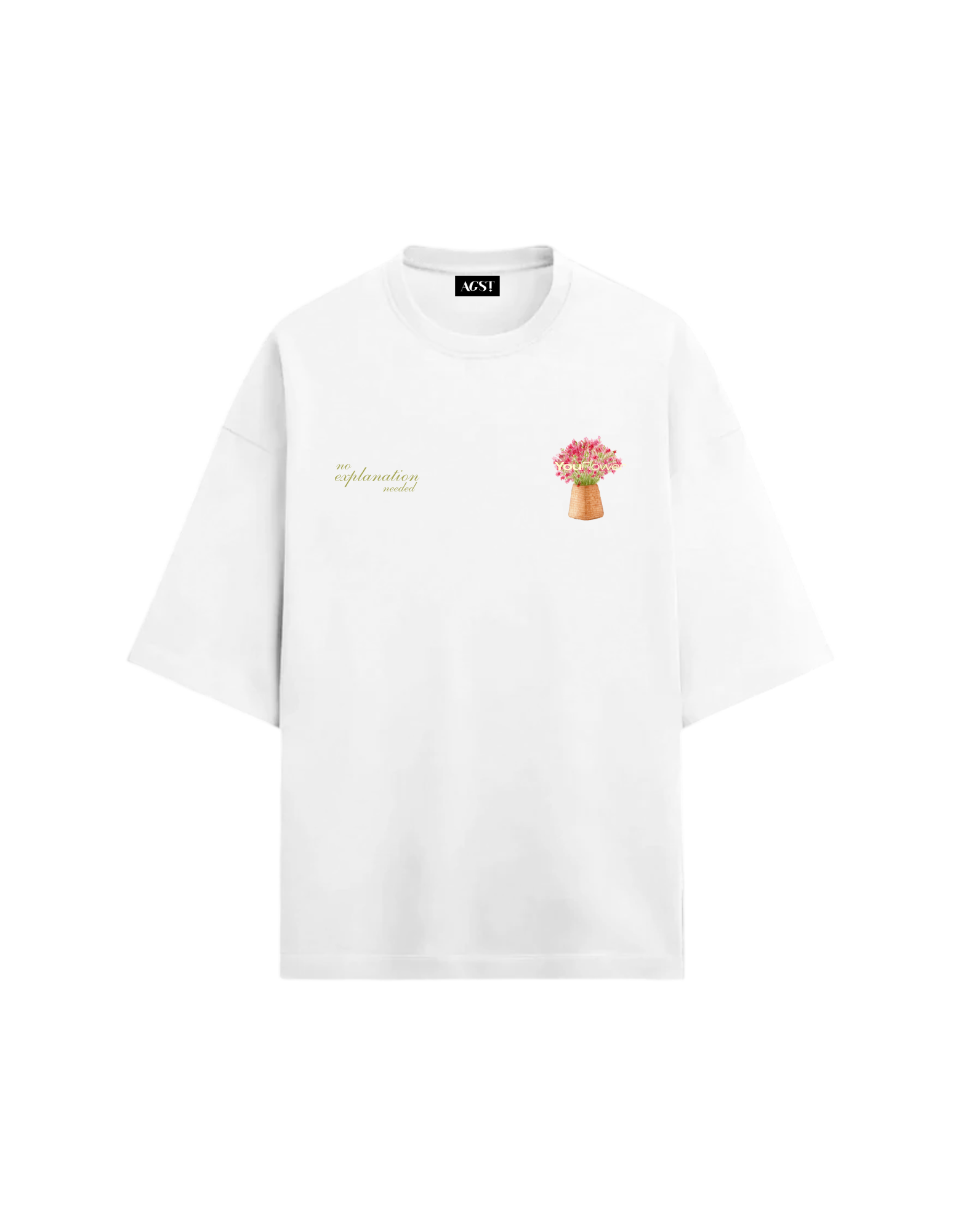 YOU FLOWER OVERSIZED T-SHIRT
