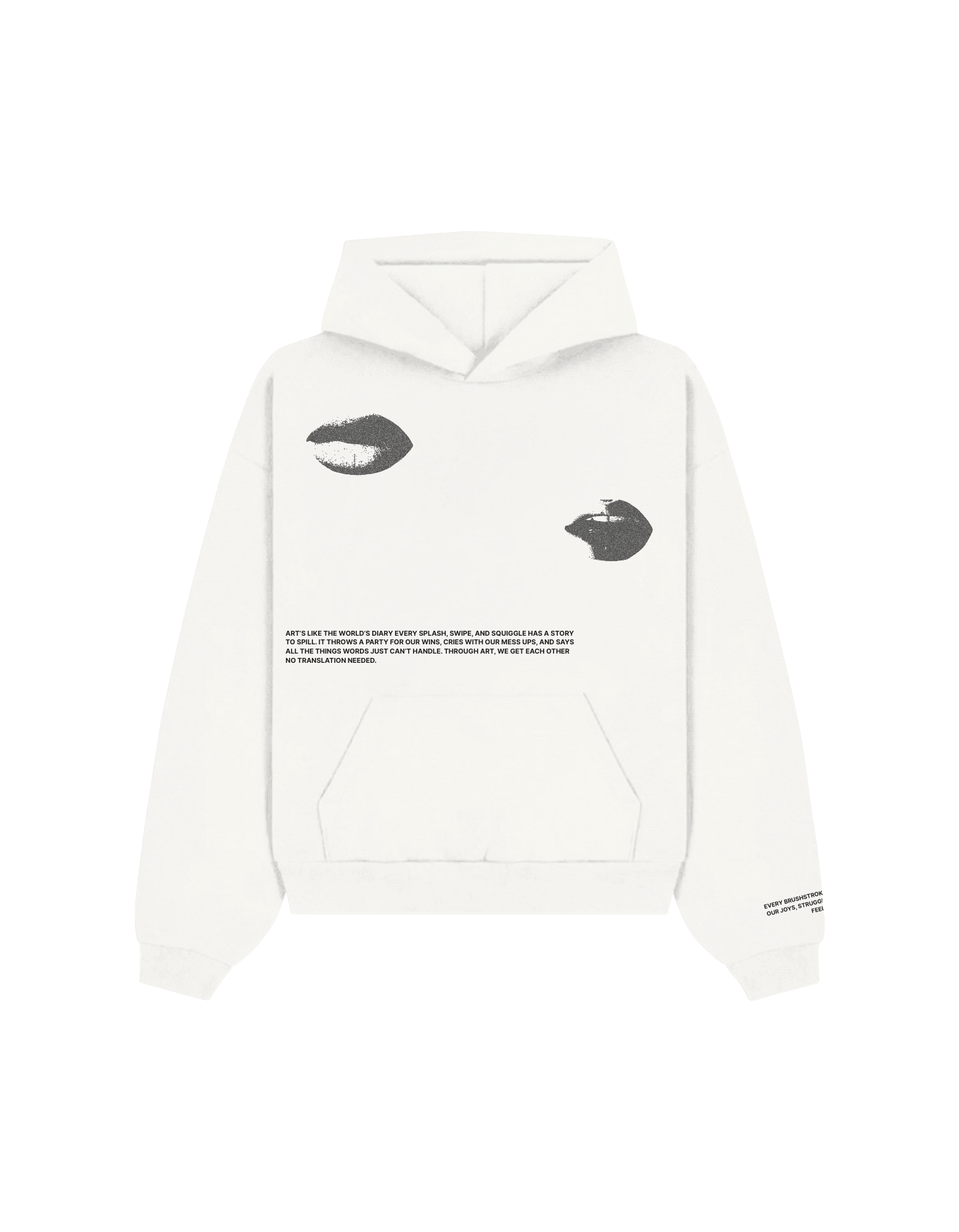 ALL THE THINGS OVERSIZED HOODIE